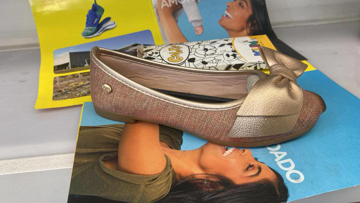 تصویر از کفش مجلسی لمه ای مجلسی پاپیون